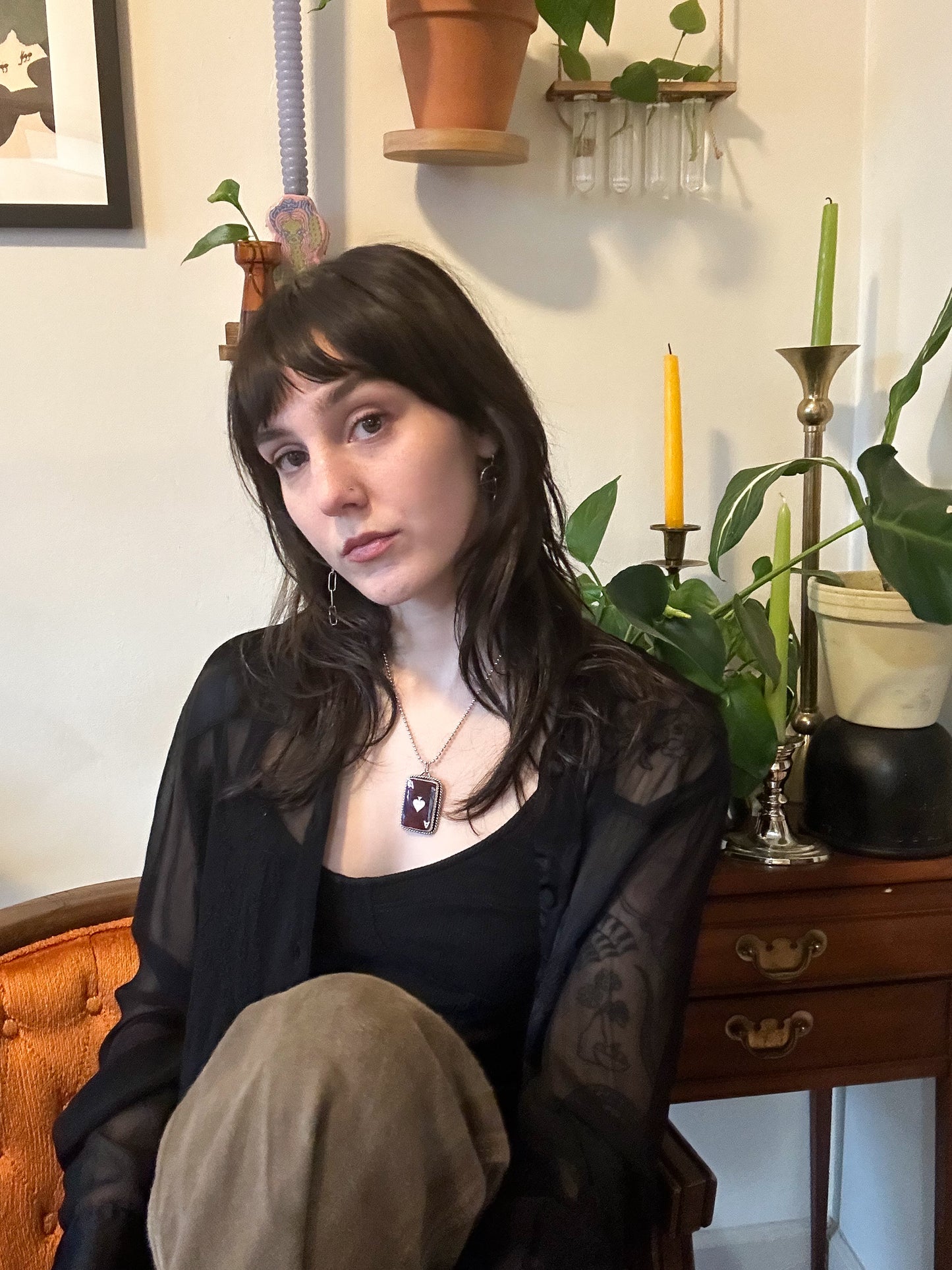 Ace of Spades Pendant