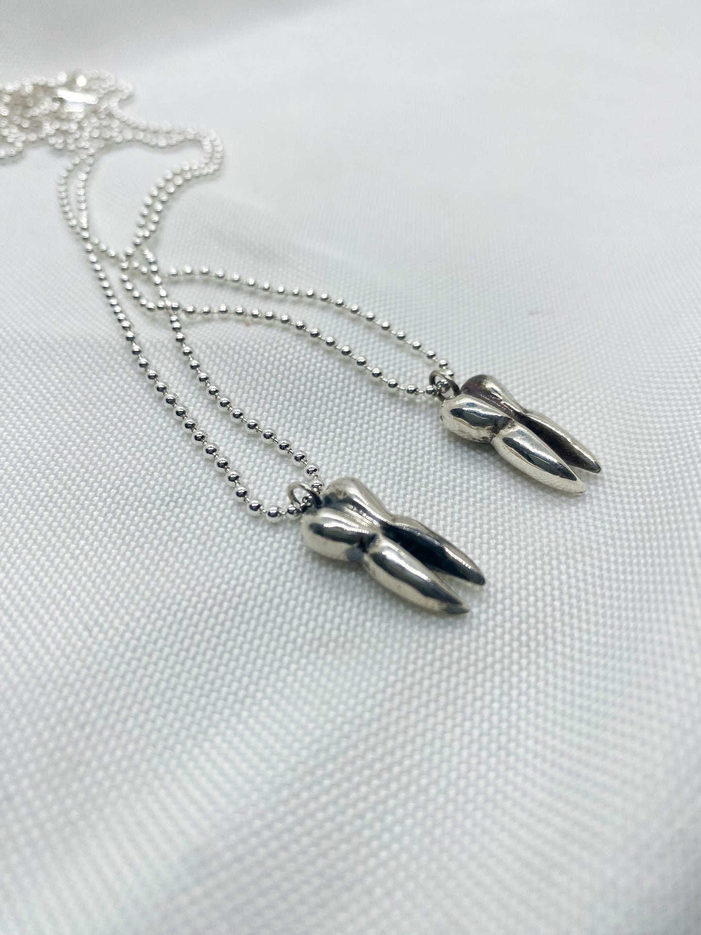 Silver Tooth Pendant
